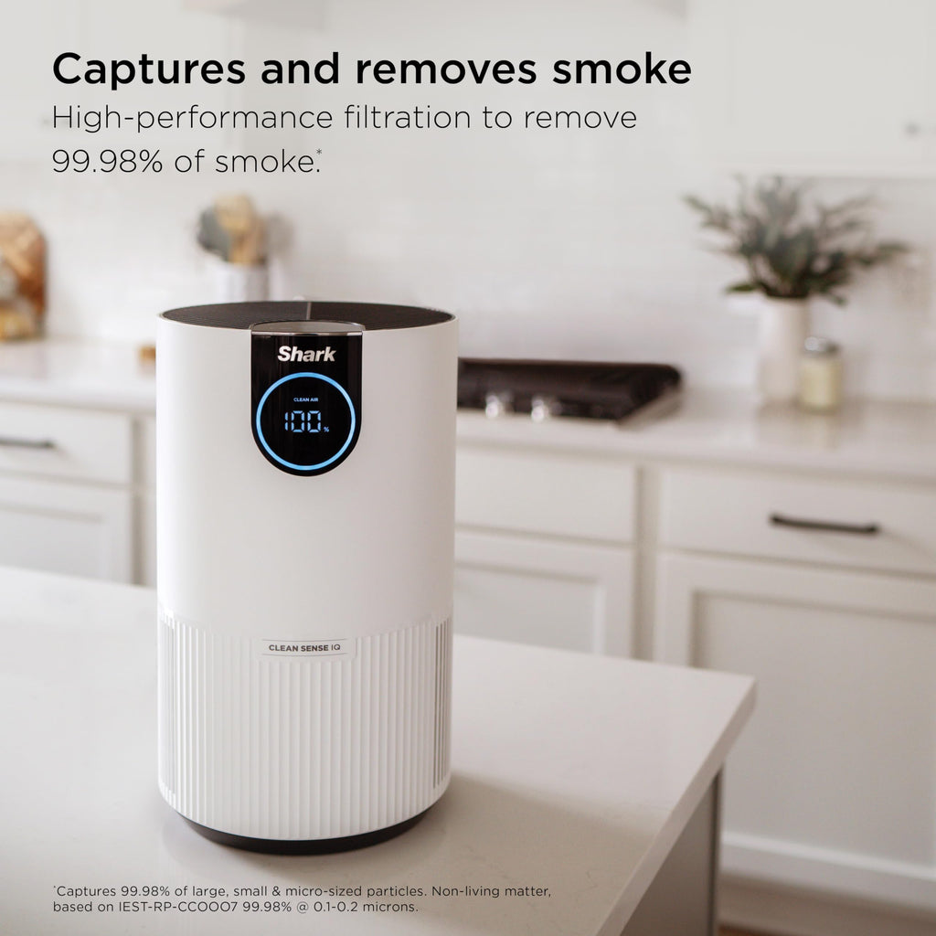 Shark Clean Sense Air Purifier, HP102, White