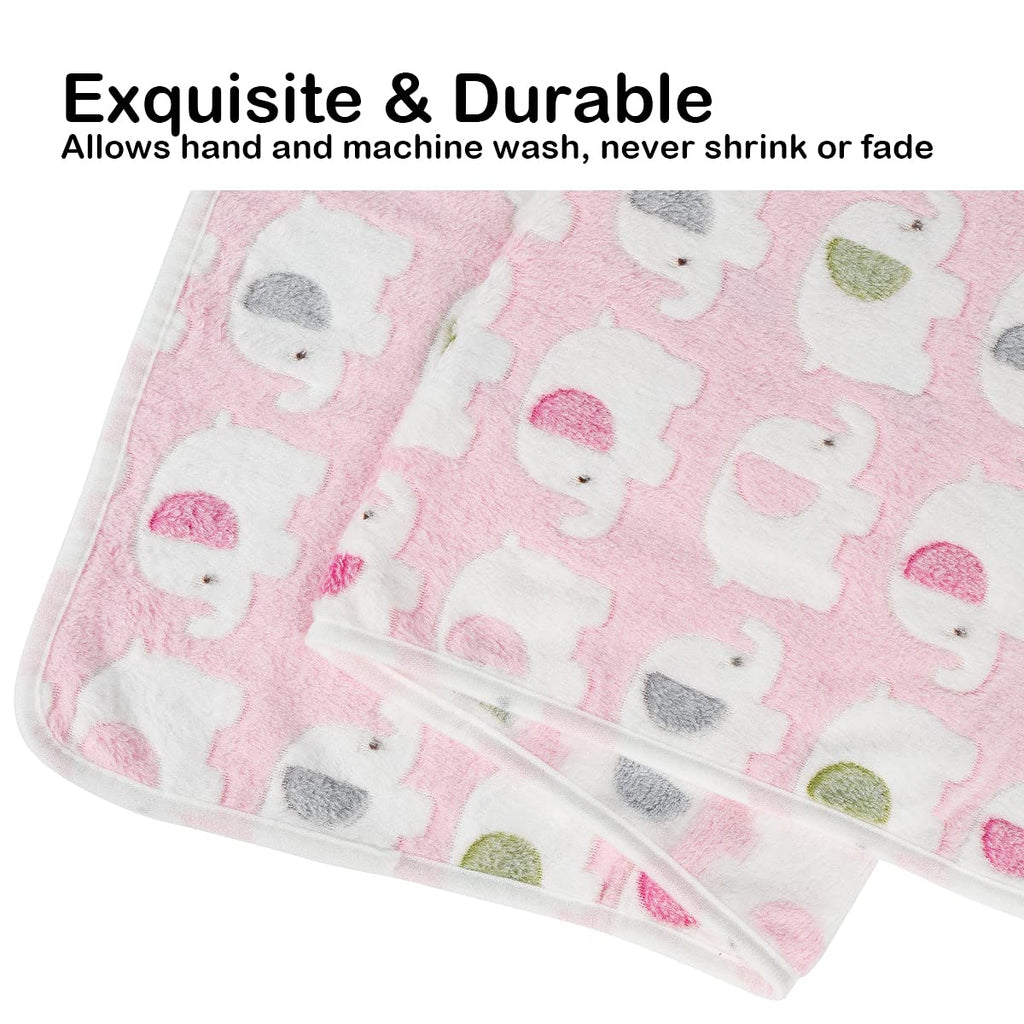 Dono 1 Pack 3 Dog Blankets, Soft Fluffy Fleece Pet Blanket Warm Sleep Mat Paw Print Design Puppy Kitten Throw Blankets Doggy Blanket for Dogs
