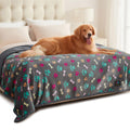 Luciphia Waterproof Dog Blanket Reversible Sherpa Fleece for Large Dogs Cat