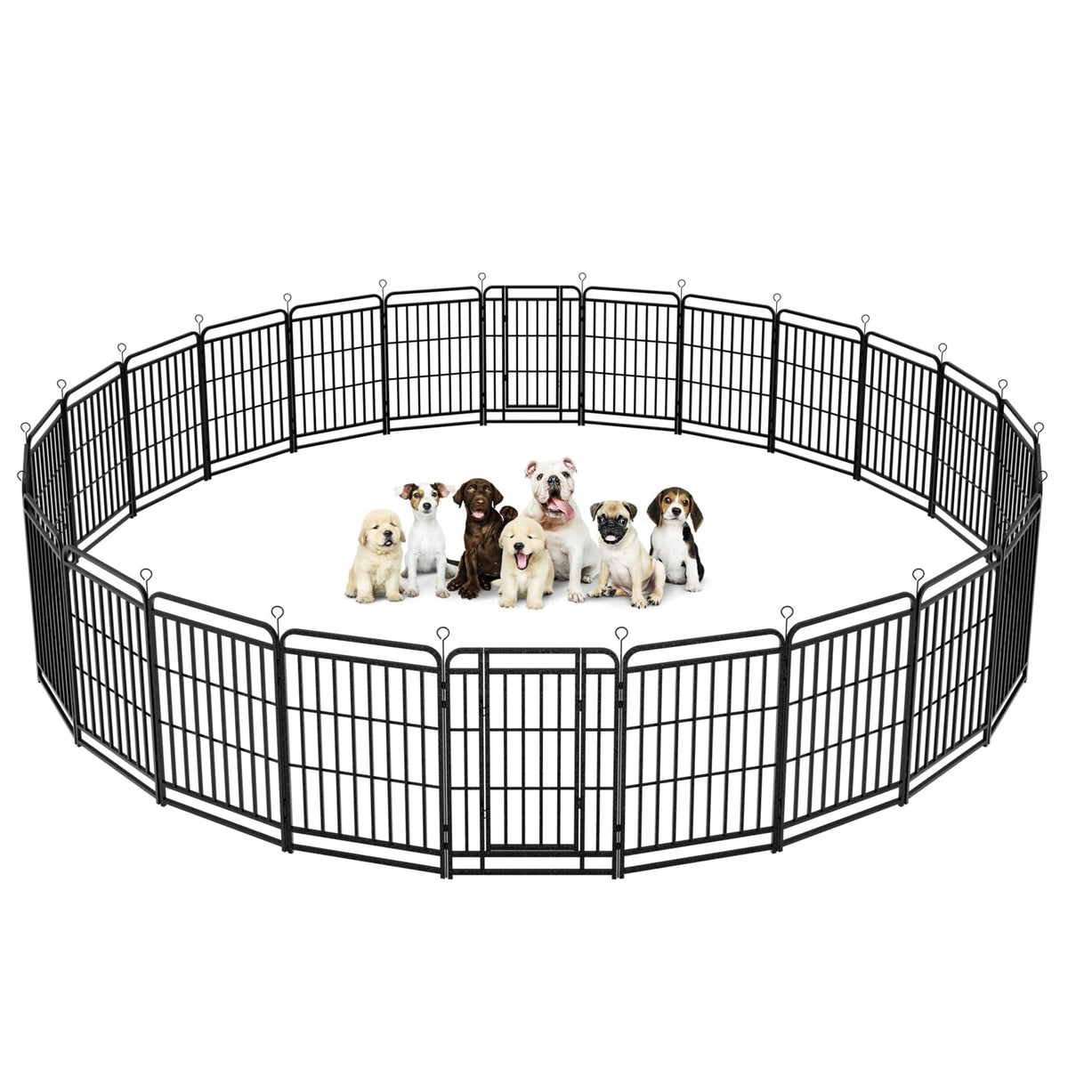 Kfvigoho Heavy Duty Dog Playpen 12 Steel Panels 47" Height