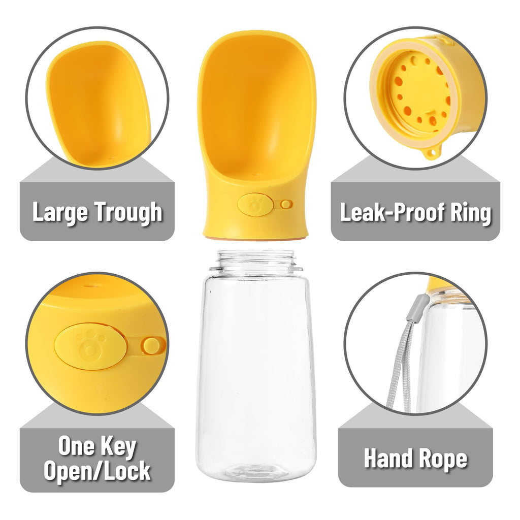 Mr. Pen- Portable Dog Water Bottle, 19 oz, Large