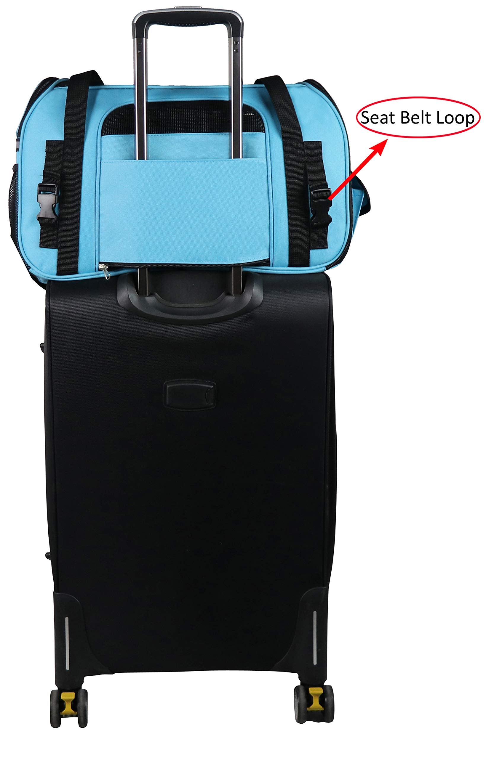 EliteField Soft-Sided Pet Carrier for Cats & Small Dogs (3-Year Warranty)