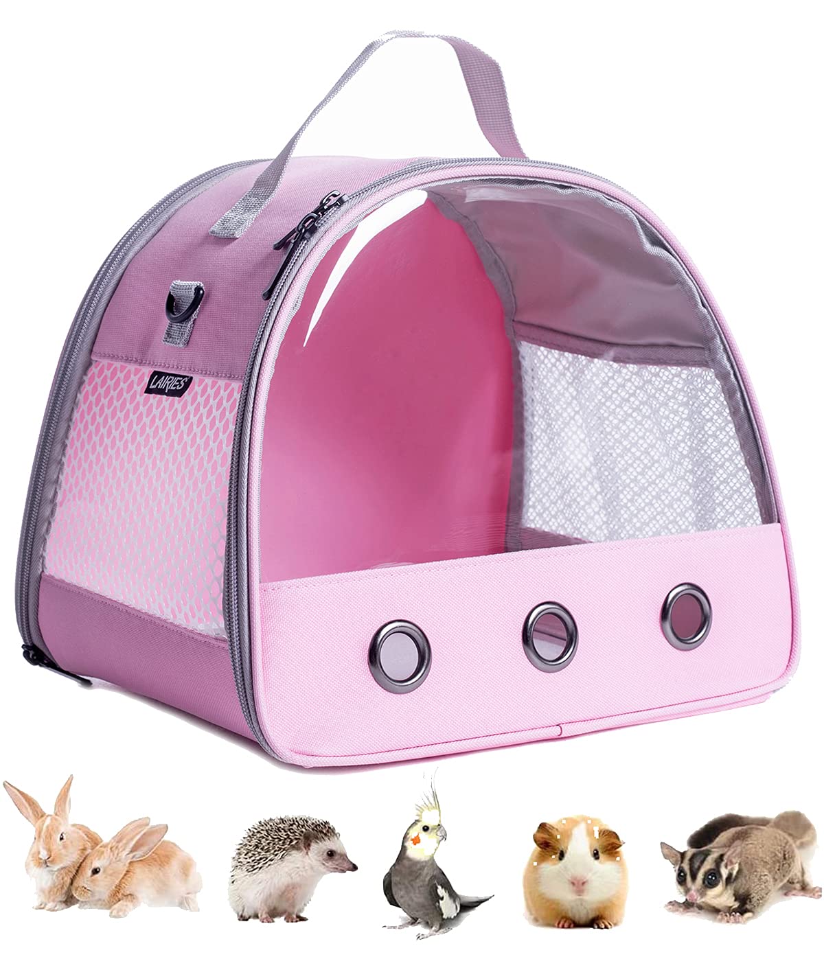 Guinea Pig Carrier, Small Animal Bird Rabbit Turtle Carrier Bag, African Hedgehog Portable Travel Carrier Outdoor Hangbag, Bird Rabbit Guinea Pig Squirrel Carrier