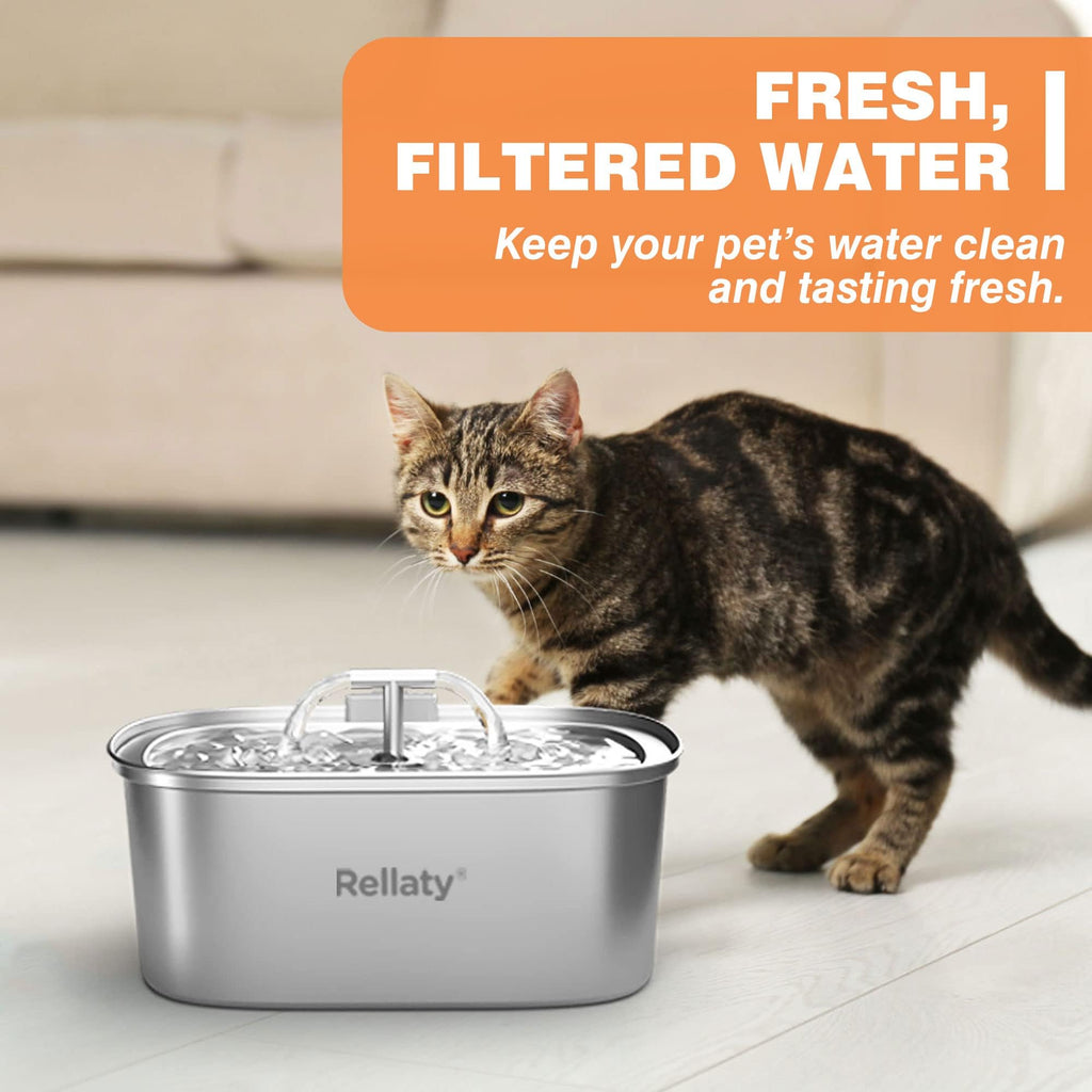 Rellaty Official Cat Fountain Filters Replacement