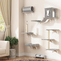 7-in-1 Cat Wall Shelves, Wall Mounted Climber Set