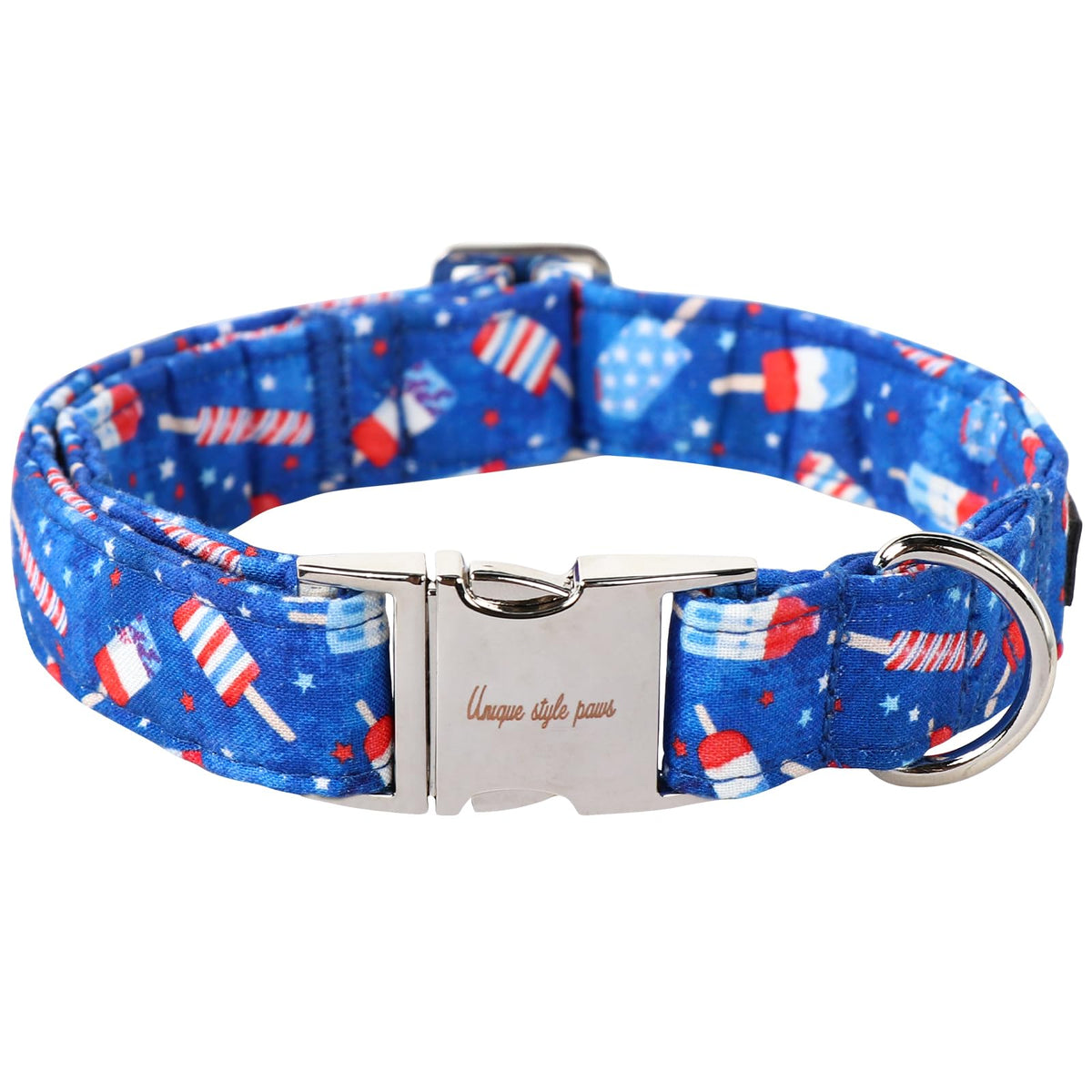 Unique Style Paws Metal Buckle Banana Leaves Dog Collar, Durable & Cute, Suitable for Small, Medium & Large Dogs, Unique Design, Superior Craftsmanship, Exceptional Customer Service
