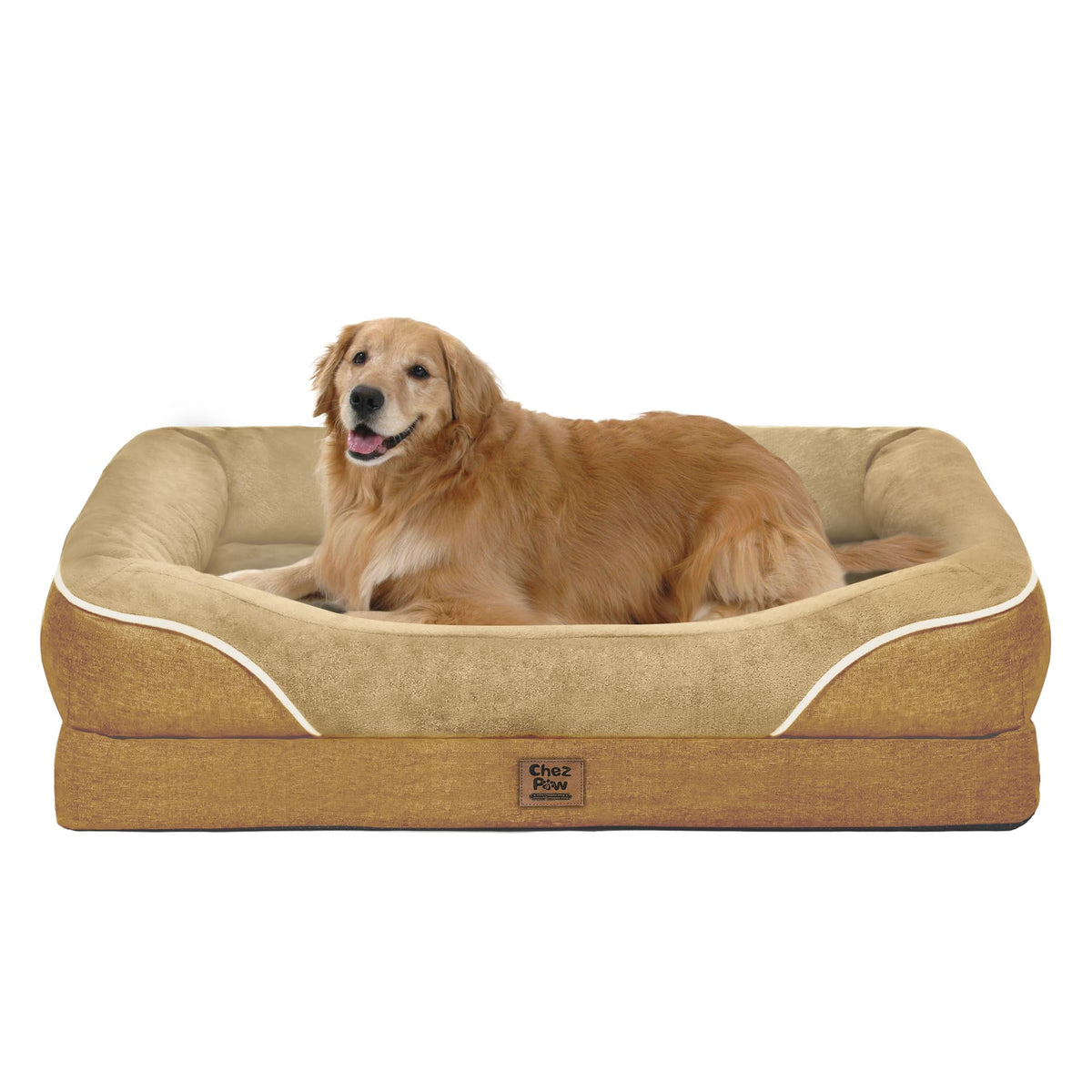 Chez Paw Orthopedic Washable XXL Dog Bed for Extra Large Dogs