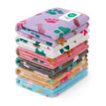 Luciphia 1 Pack 6 Dog Blankets Cat Soft Fluffy Fleece Pet Blanket Warm Cute Print Design Puppy Kitten Doggy Paw Grey Small(23"x16")