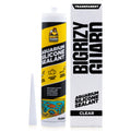 Bigrizy Guard Aquarium Silicone Sealant Clear 10.14 Fl oz Cartridge - Aquarium Safe Silicone for Fish & Plants, 100% Waterproof, Non-Toxic, Solvent Free, Strong Bond, Fast Curing, Transparent (1 Pack)
