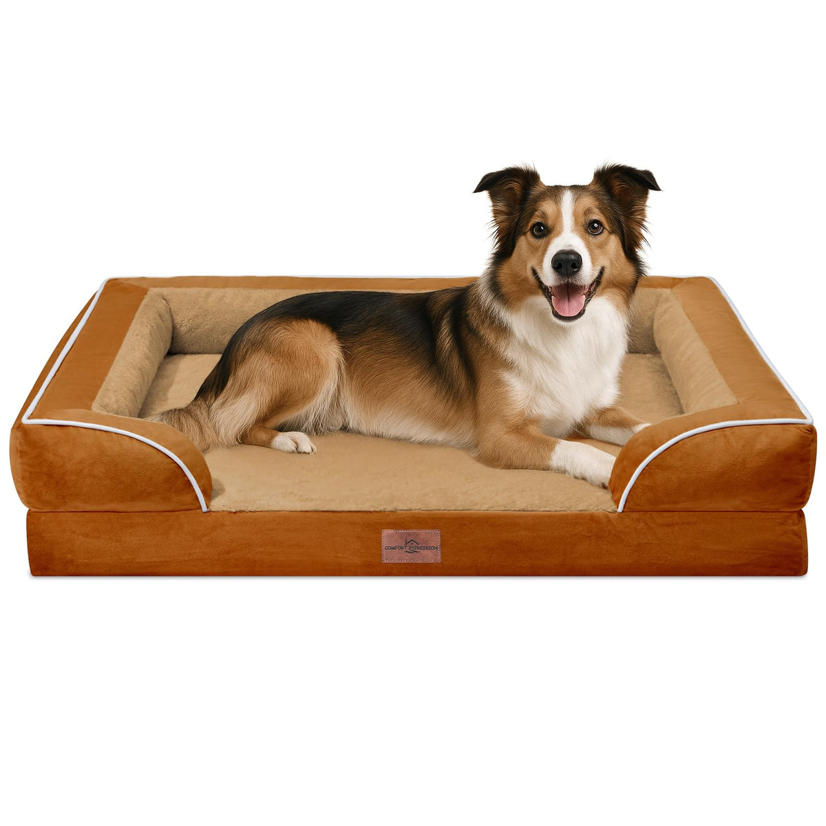 Comfort Expression Waterproof Orthopedic Dog Beds for Large Sized Dog