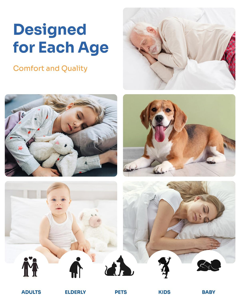 Non-Slip Bed Pads for Incontinence Washable (36" x 52"|2 Pack), Waterproof Bed Pads, Bed Wetting Pads for Bed, Sofa, Floor, Resuable Underpads for Adults, Seniors, Pet