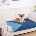 hyha Waterproof Reversible Dog Blanket, Soft Couch Cover for Dogs Washable