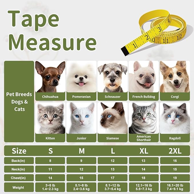 Waffle Knit Cat & Dog T Shirt for Small Dogs, Stretchable Puppy Shirt for Sphynx Cats & Small Breeds, Pet Clothes | Breathable Summer/Winter Apparel for Newborn(Green 2XLarge)