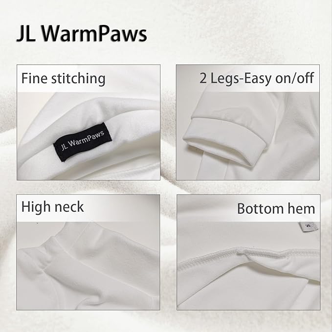 Fleece Sphynx Cat Clothes Soft Hairless Cat Clothes Pullover Cat Sweater for Chihuahua All Season Light and Warm Kitten Cloth for Cats Only Puppy Clothes Small Dog Sweater (White, XX-Large)