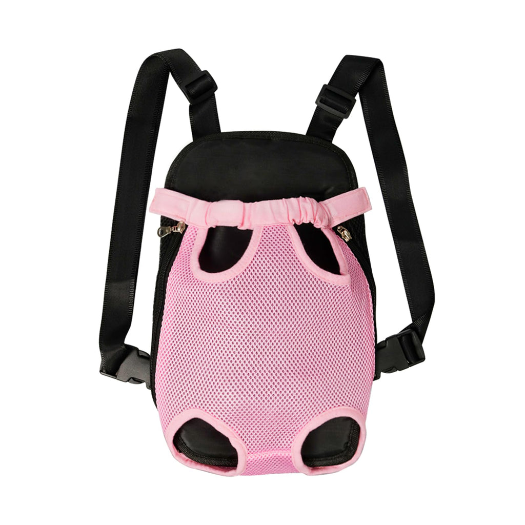 FEimaX Dog Carrier Backpack Pet Legs Out Front Cat Travel Bag, Adjustable Puppy Backpacks Carriers Hands-Free for Small Medium Dogs Cats Hiking Traveling Camping Daily Walking
