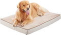 GOHOO PET Orthopedic Memory Foam Dog Bed, Cooling Dog Beds for Medium/Large Dogs -Waterproof Pet Bed for Crate with Removable Washable Cover, XL(41inch,90Lbs)