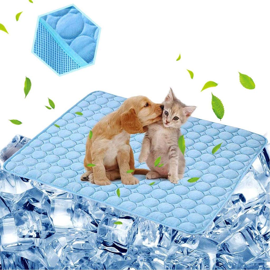 aingycy Dog Cooling Mat Pet Cooling Pads Dogs & Cats Pet Cooling Blanket for Outdoor Car Seats Beds (22IN*28IN)