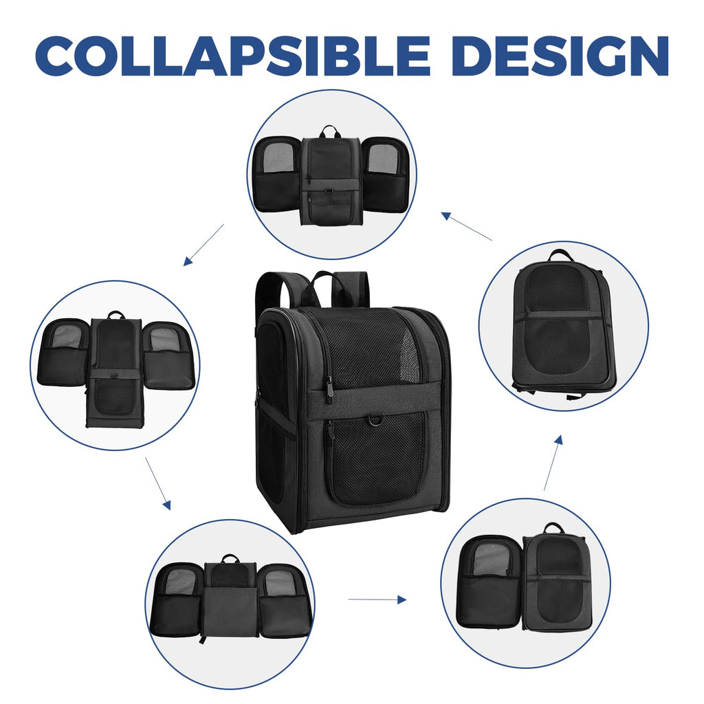 Apollo Walker Cat Carrier Backpack for Small Dogs and Cats Up to 18 lb