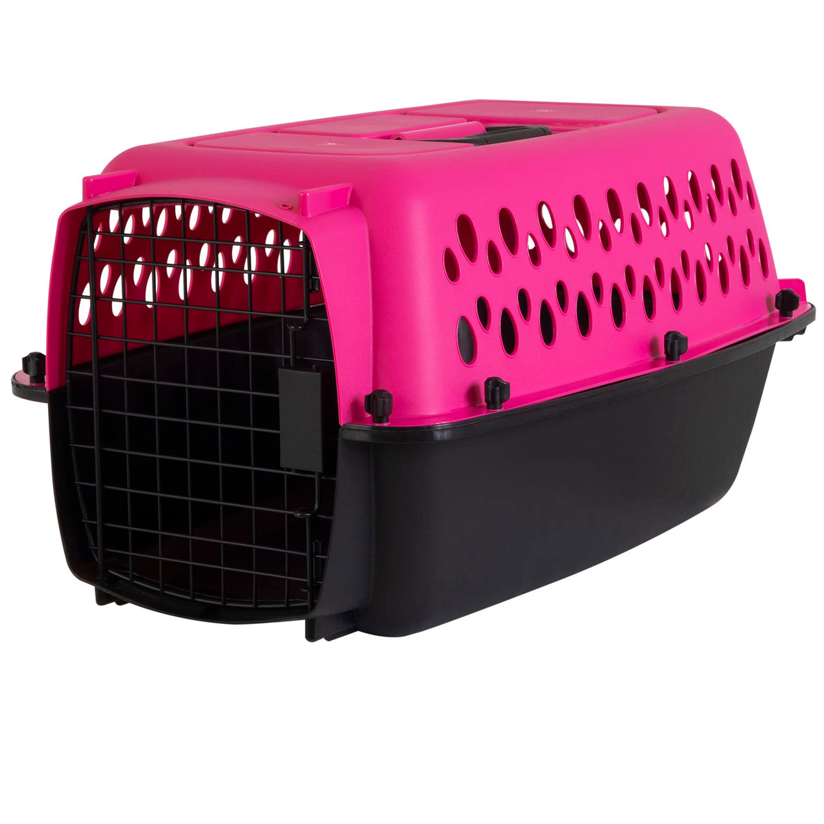 Petmate Pet Porter Fashion Dog Kennel 23in, Hot Pink, for Pets up to 15lbs