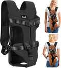 Lukovee Dog Backpack Carrier, Adjustable Front Carrier for Small Breeds