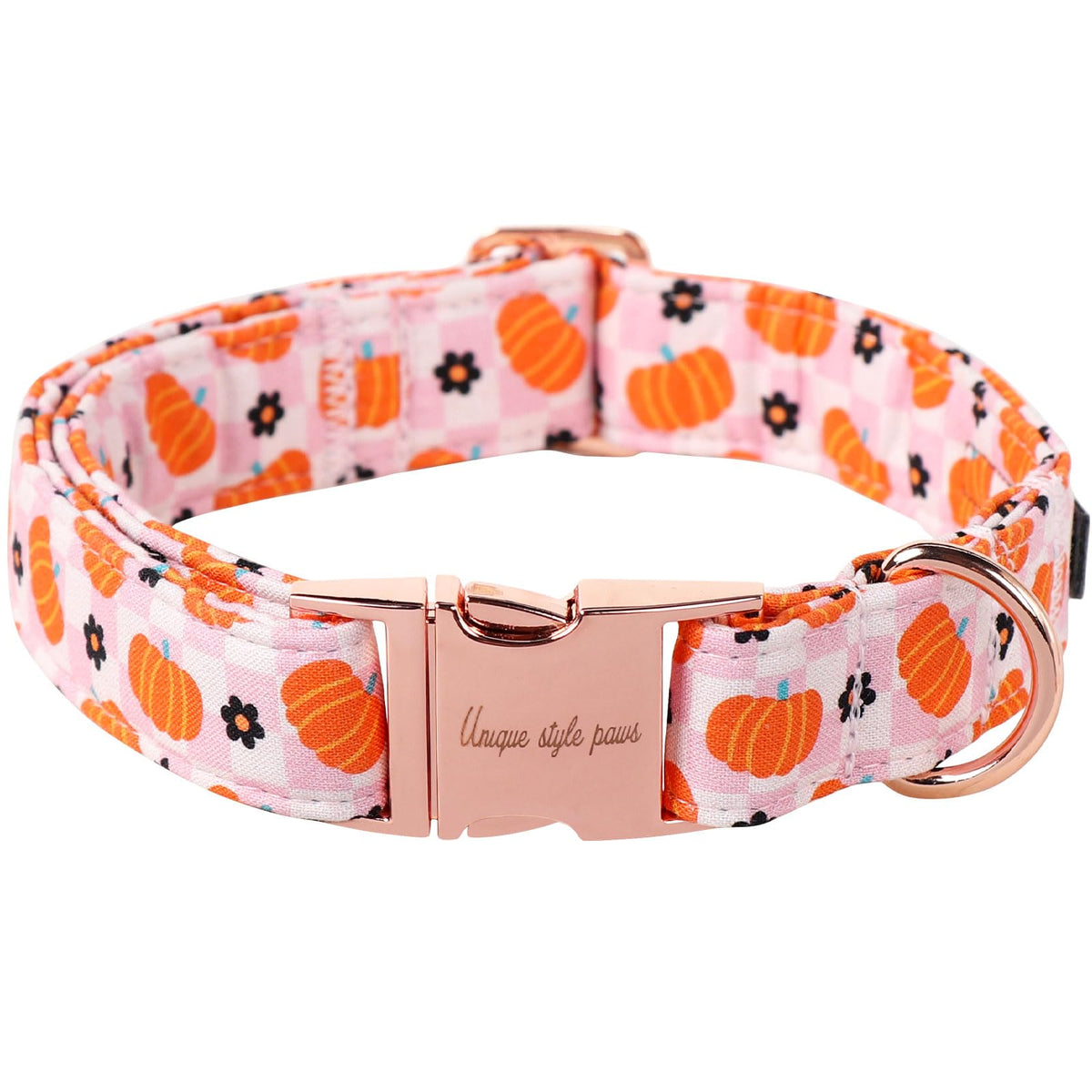 Unique style paws Dog Collar Metal Buckle Painting Banana Leaves Collar Gift Durable Cute Collar for Small Medium Large Boys Girls Dogs