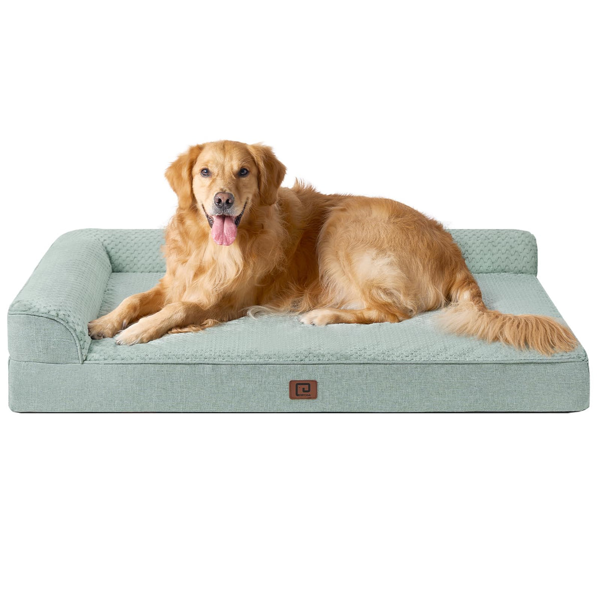 EHEYCIGA Orthopedic Dog Bed Medium Size, Memory Foam Dog Bed, Navy Blue