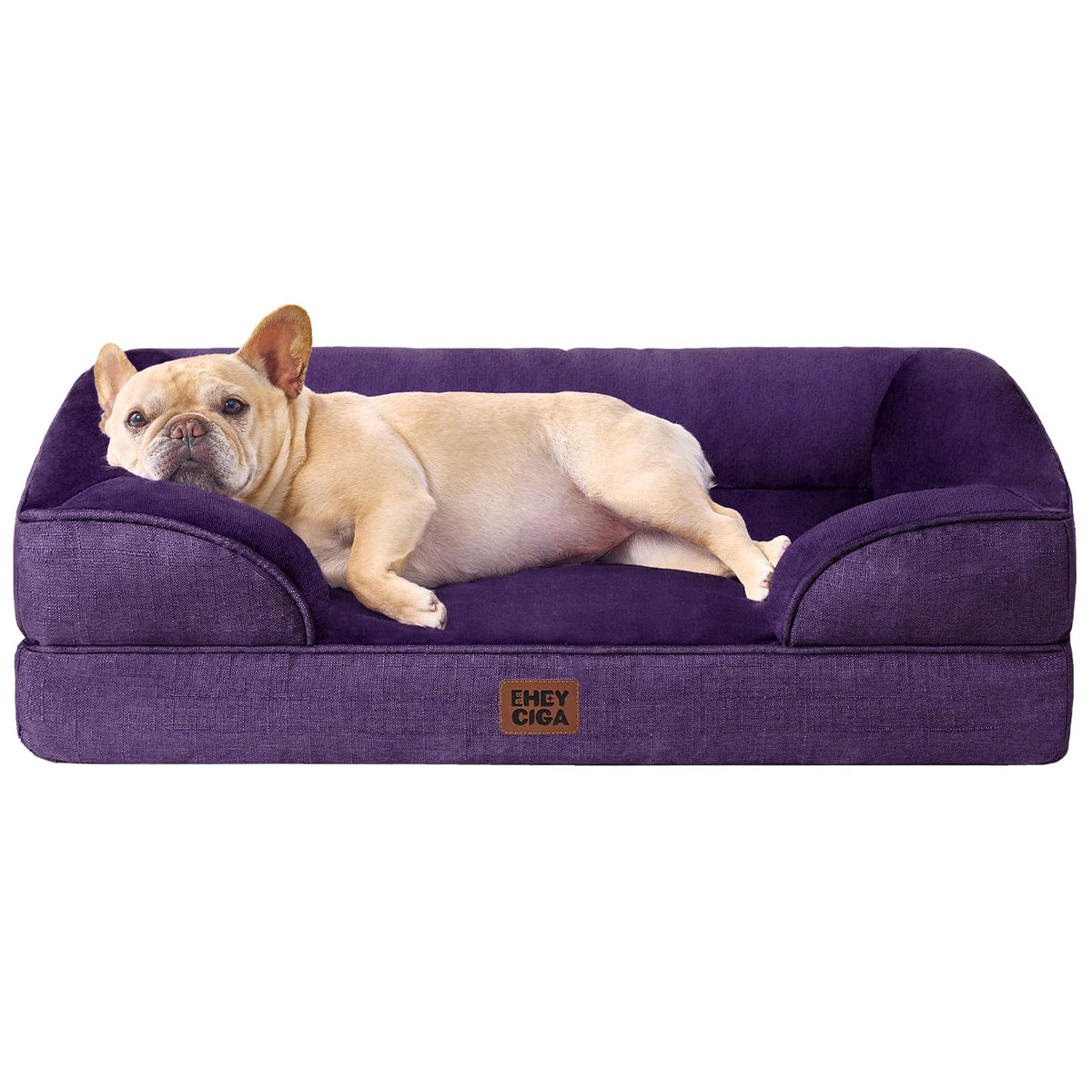 EHEYCIGA Orthopedic Dog Bed Medium Size Dog, Waterproof Washable Pet Beds