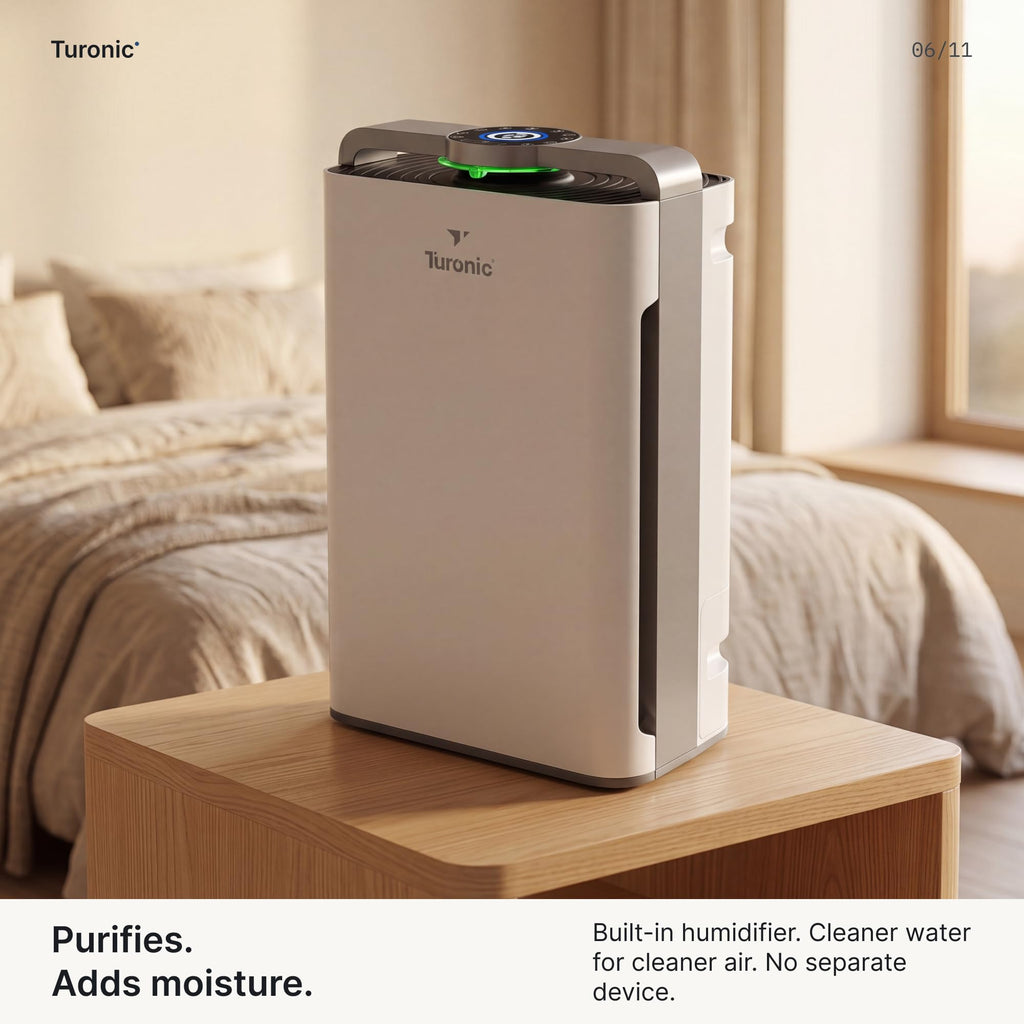 Turonic PH950 Air Purifier and Humidifier Combo for Large Rooms – HEPA