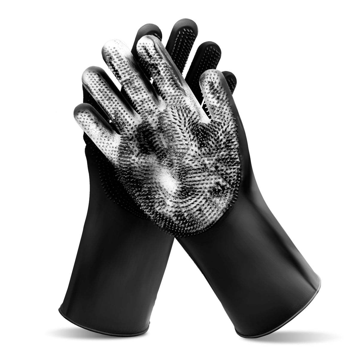 Maiiu Pet Grooming Gloves—Dog Washing Gloves with High-Density Teeth