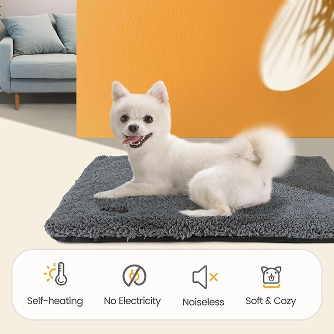 Self Warming Cat Bed Self Heating Cat Dog Mat Pad 24 x 18 in Extra Warm