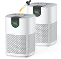 VEWIOR 2 Pack Air Purifiers with Washable Filter for Home Up to 1200ft²