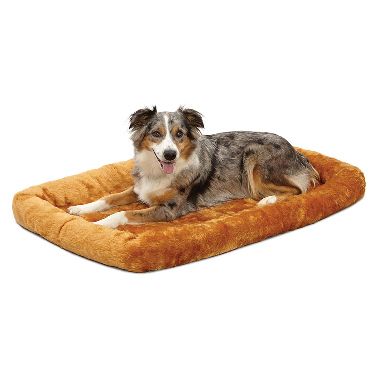 MidWest Homes for Pets QuietTime XXS Dog Bed - White Fleece Bolster, Ultra-Soft and Machine Washable, Fits 18-Inch Crates and Carriers, for Small Dogs and Cats