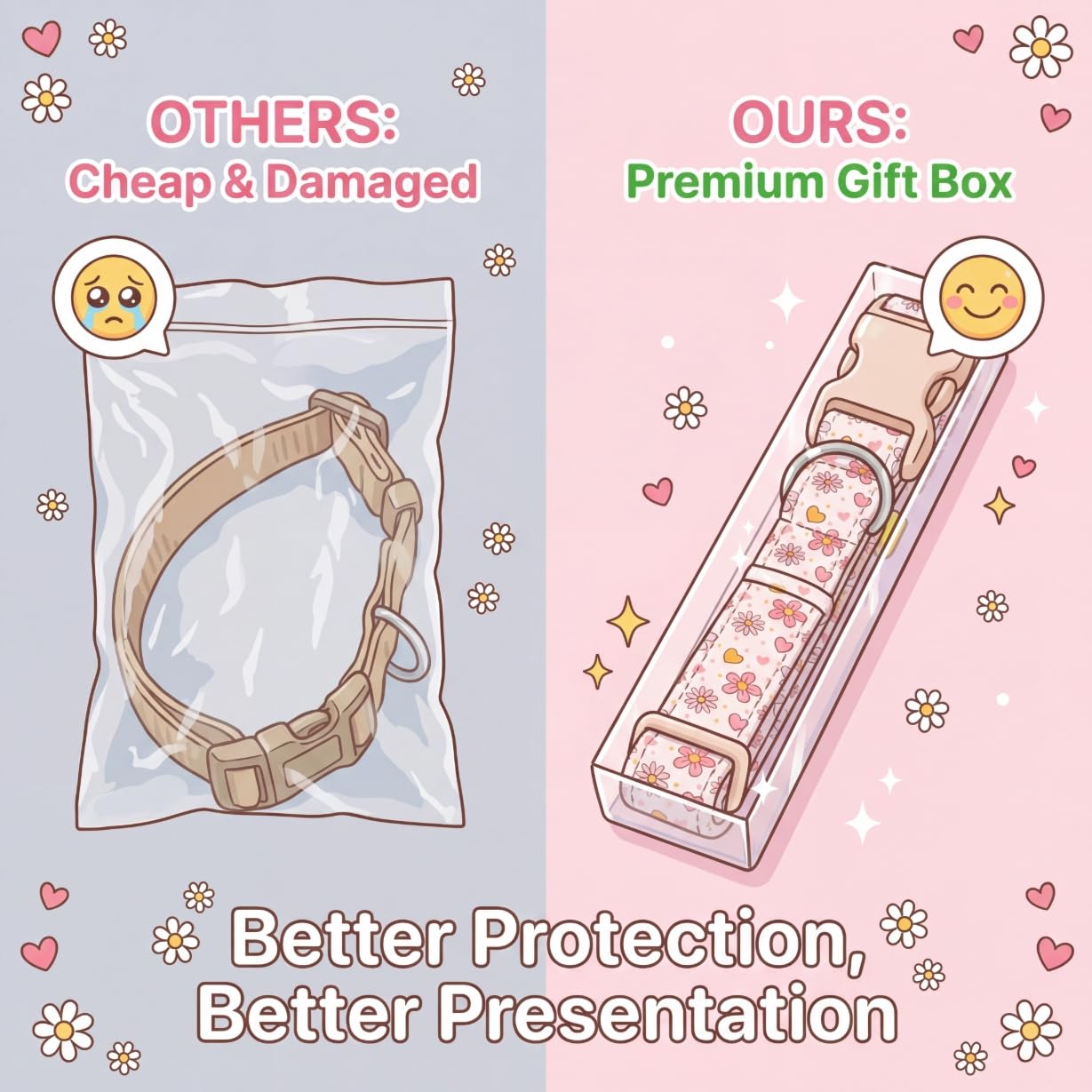 Britwicfr Dog Collar, Spring Summer Dog Collar with Yellow Lemon and Cute Charm, Pet Collar with Quick Release Buckle and Durable Fabric, Suitable for Small Dogs