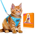 Cat Harness and Leash Set,Escape Proof Kitten Harness,Night Blue