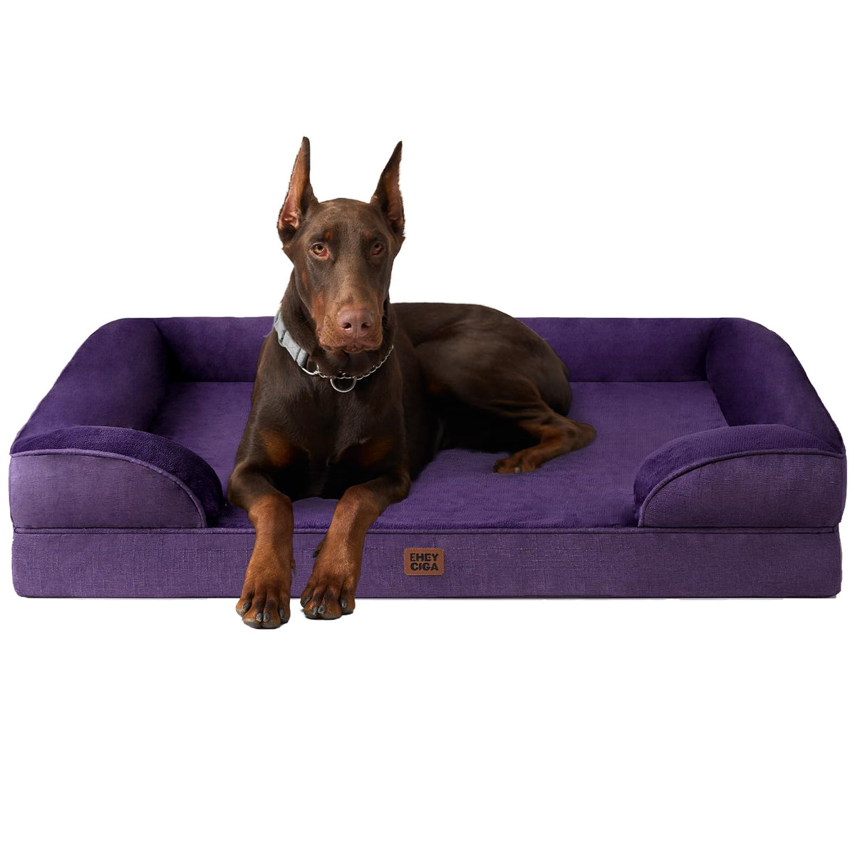 EHEYCIGA Orthopedic XXL Dog Bed, Waterproof Washable XL Big Pet Bed 48"
