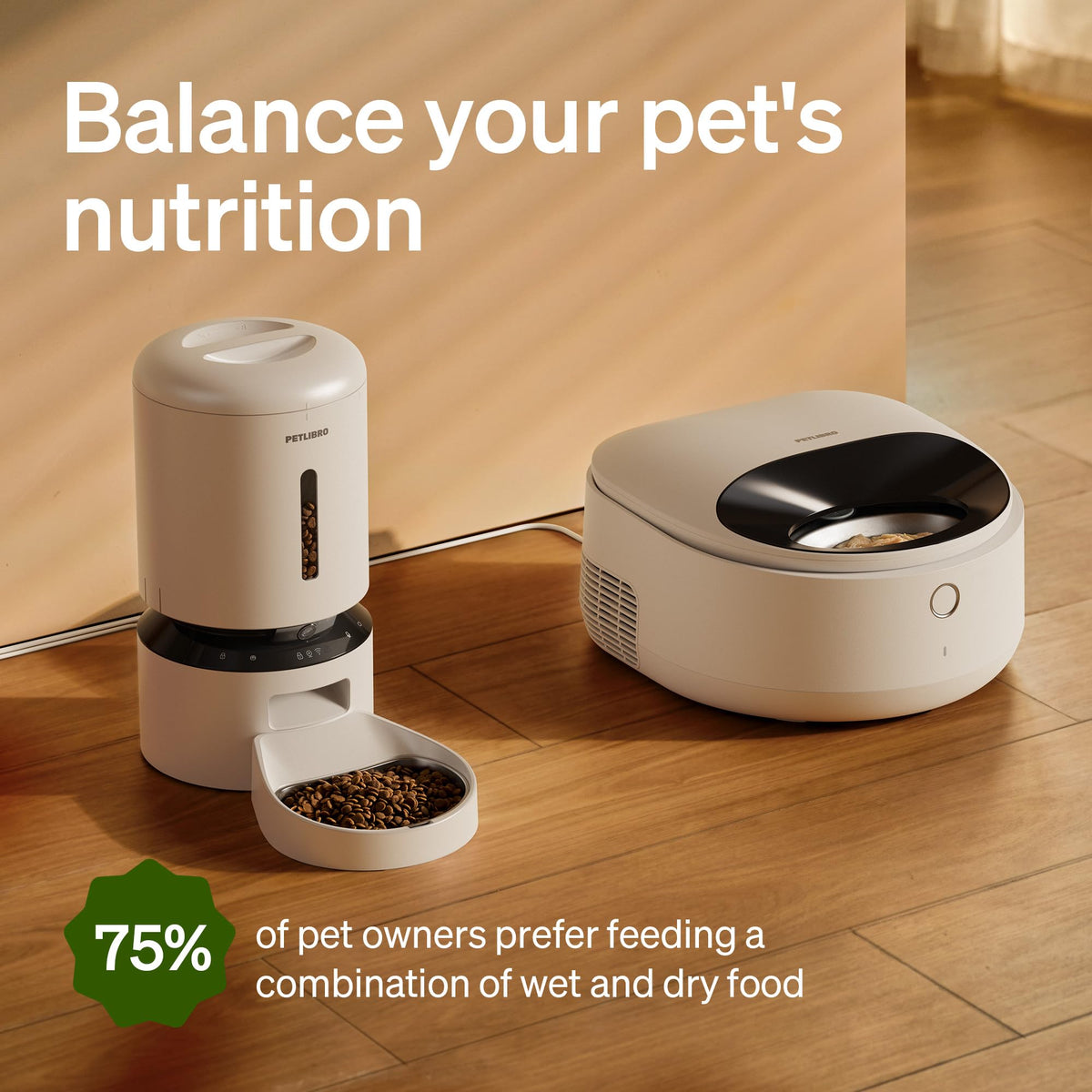 PETLIBRO Automatic Cat Feeder Wet Food with Stainless Steel Bowl, Refrigerated Auto Cat Feeder with Semiconductor Cooling, 3 Fresh Meals for 3 Days, App-Controlled Pet Food Dispenser, Easy to Clean