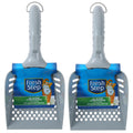 Fresh Step All-in-One Cat Litter Scoop with Ergonomic Handle, 2-Pack