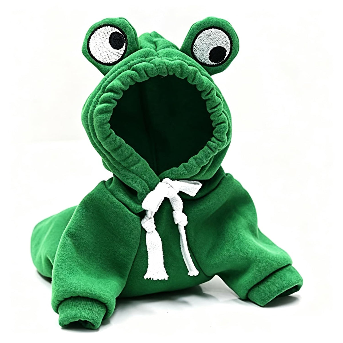 Maruomiki Warm Dog Winter Clothes Cute Dog Coat Hoodie, Green, XXL