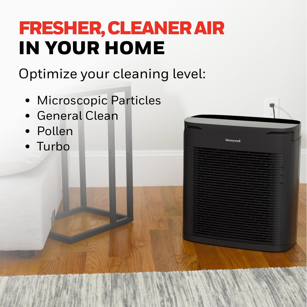 Honeywell PowerPlus HEPA Air Purifier for Home, 968 Ft² Rooms, HPA3100