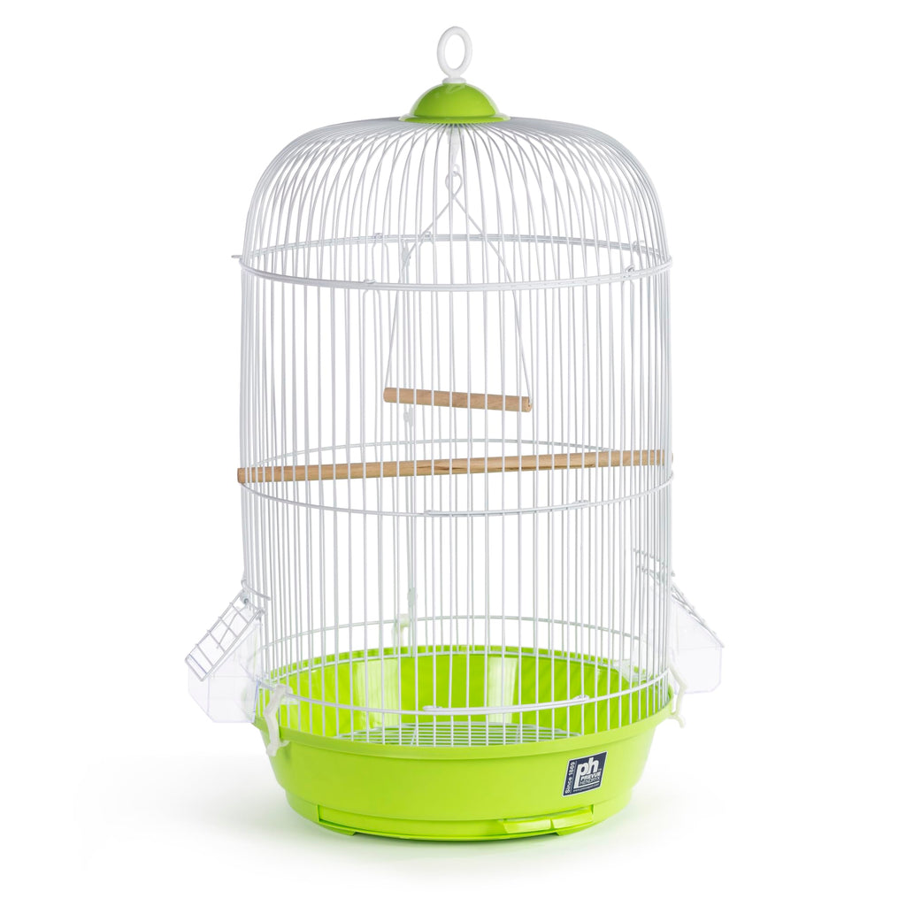 Prevue Hendryx SP31999G Classic Round Bird Cage, Green,1/2"