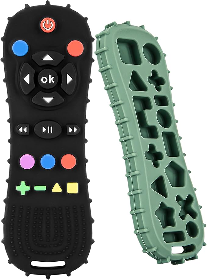 Puppy Chew Toy & Treat Starter Pack - Puppys Chew Toys for Teething - Long-lasting Puppys Chew Treat - Puppy Supplies - can Relieve Anxiety, Dog Toy for Small Medium Breed (Green and Black)