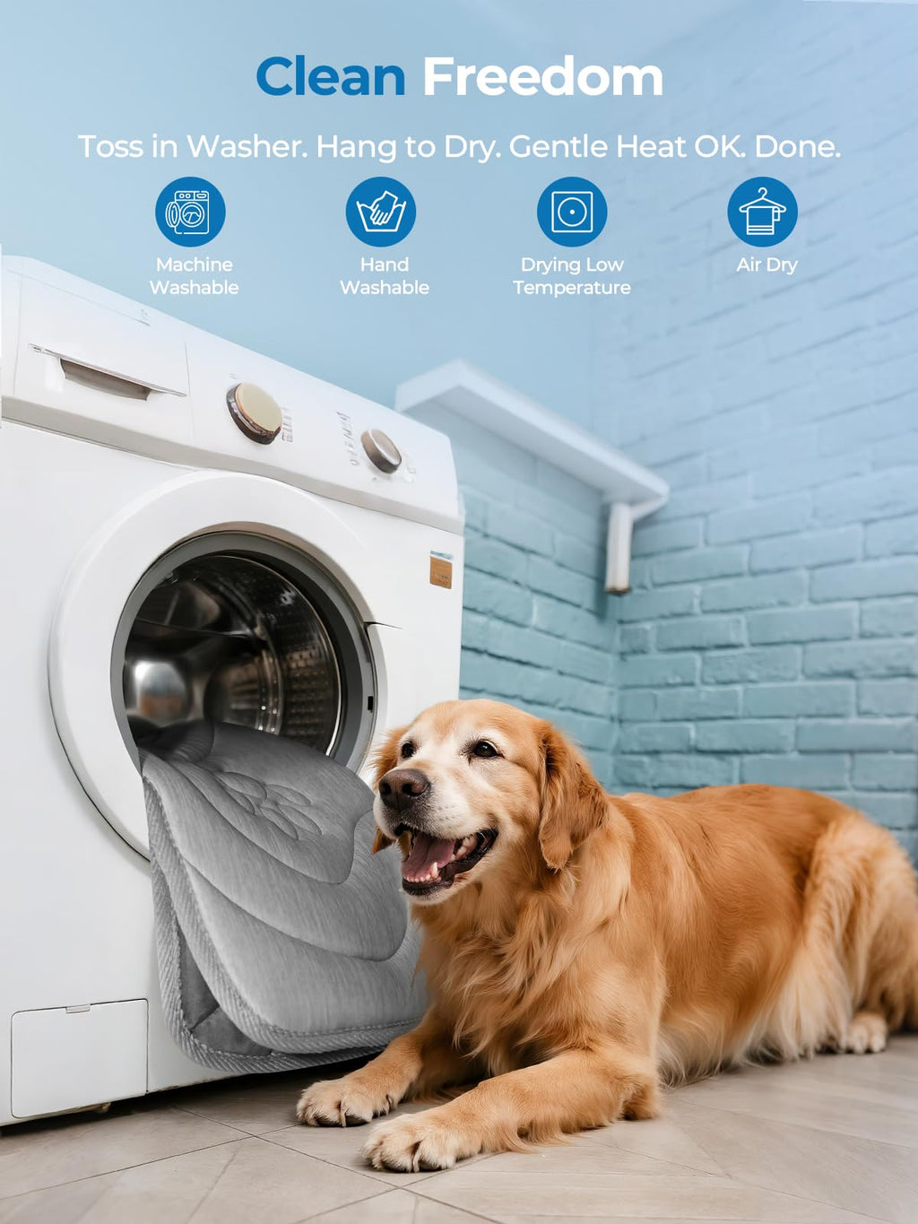 Pawhoo Reversible Dog Cooling Mat for Small Dogs 24"x18" — Thick & Durable Orthopedic Breathable 3D Mesh, Cool-Feel Arc-Chill Fiber (Q-Max>0.5) & Soft Velvet, Machine Washable, Cool Gray