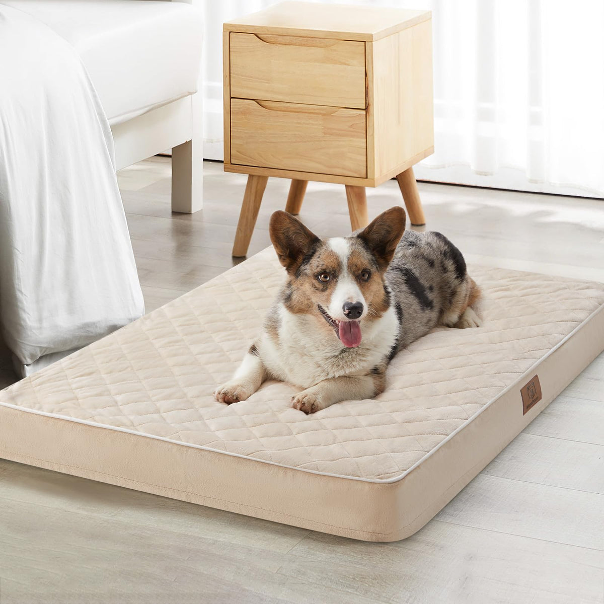 WNPETHOME Orthopedic Waterproof Extra Large Senior Dogs Bed for Comfy Sleep