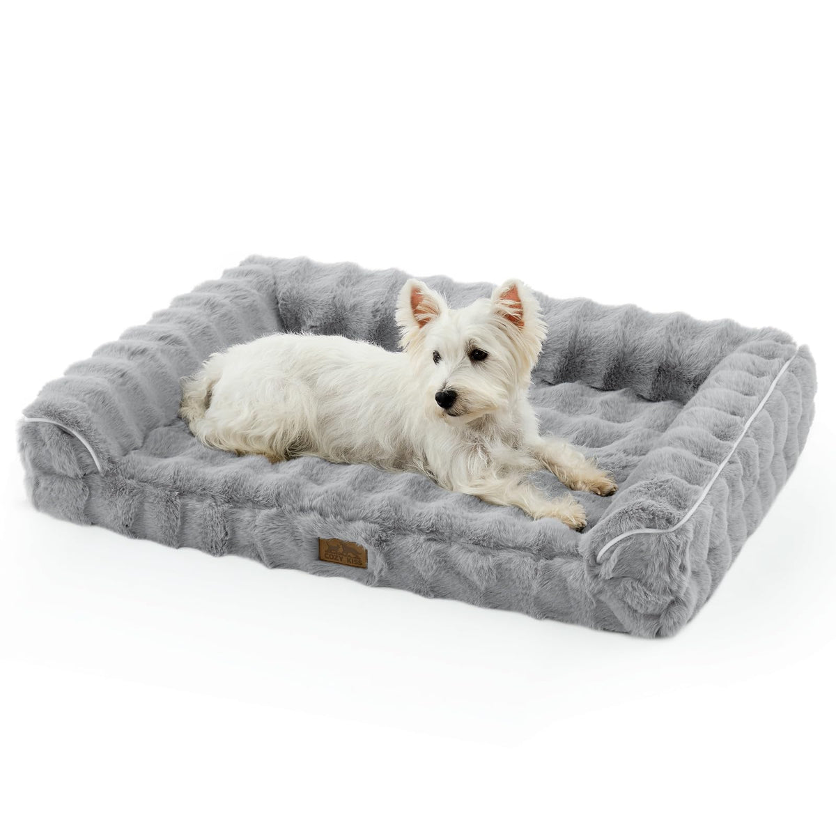 COZY KISS Orthopedic XL Dog Bed for Large Dog, Washable Pet Bed
