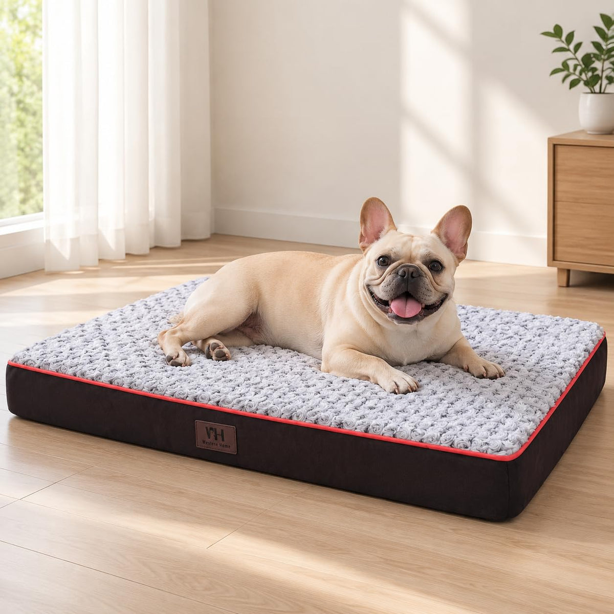 WESTERN HOME WH Orthopedic Dog Beds Large Sized Dog Washable Pet Bed, 36in