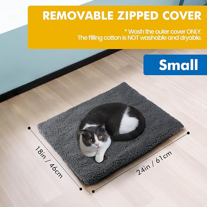 Self Warming Cat Bed Self Heating Cat Dog Mat Pad 24 x 18 in Extra Warm