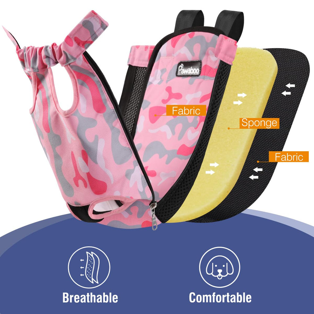 Pawaboo Pet Front Carrier Backpack for Small Medium Dogs