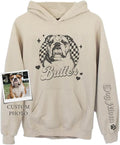 CHIARA CONTI11 Custom Dog Hoodie, Custom Pet Gifts, Custom Dog Shirt, Custom Dog Sweatshirt, Valentine's Day Gift