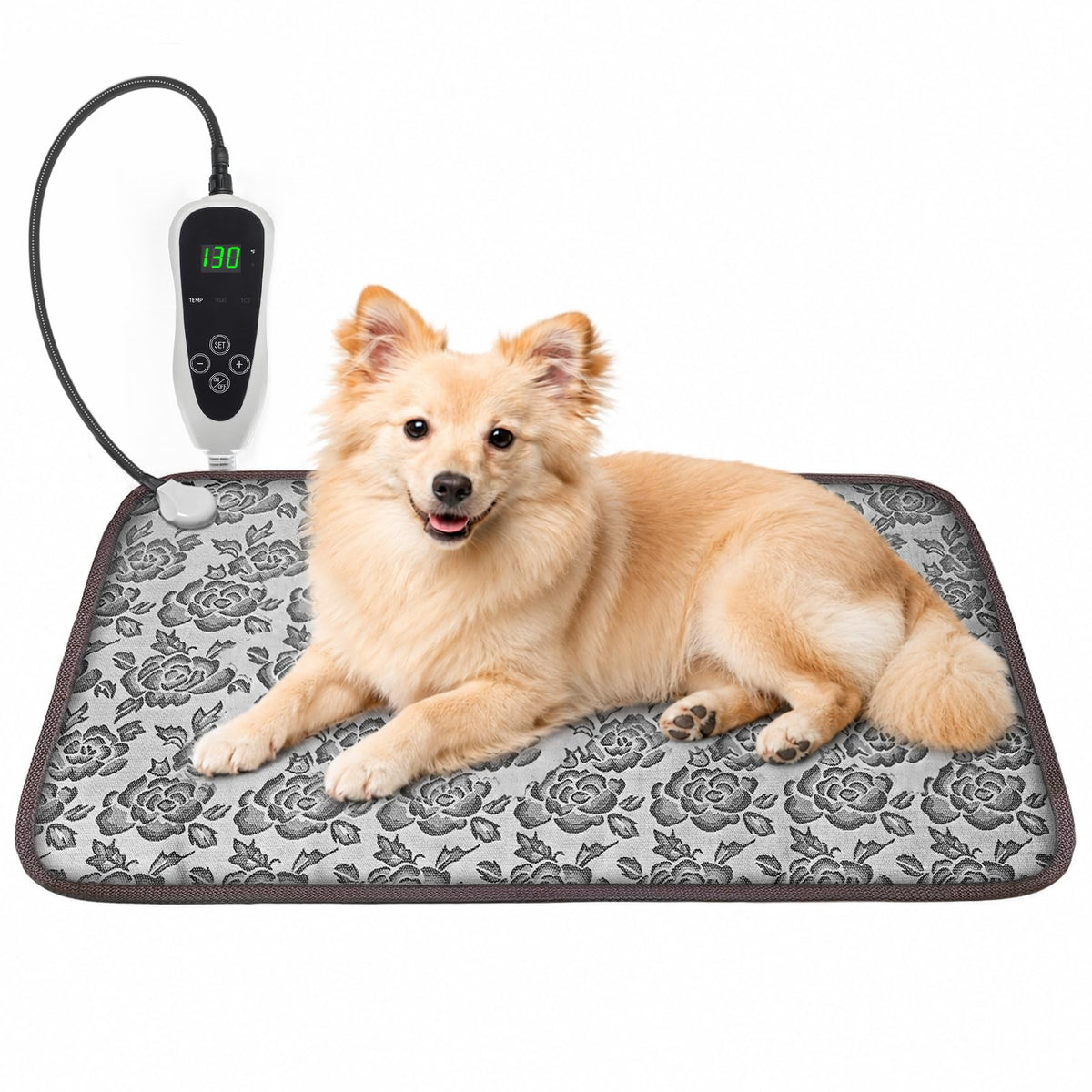 GOLOPET Pet Heating Pad for Small Dogs 22x18in with Normally Open Function