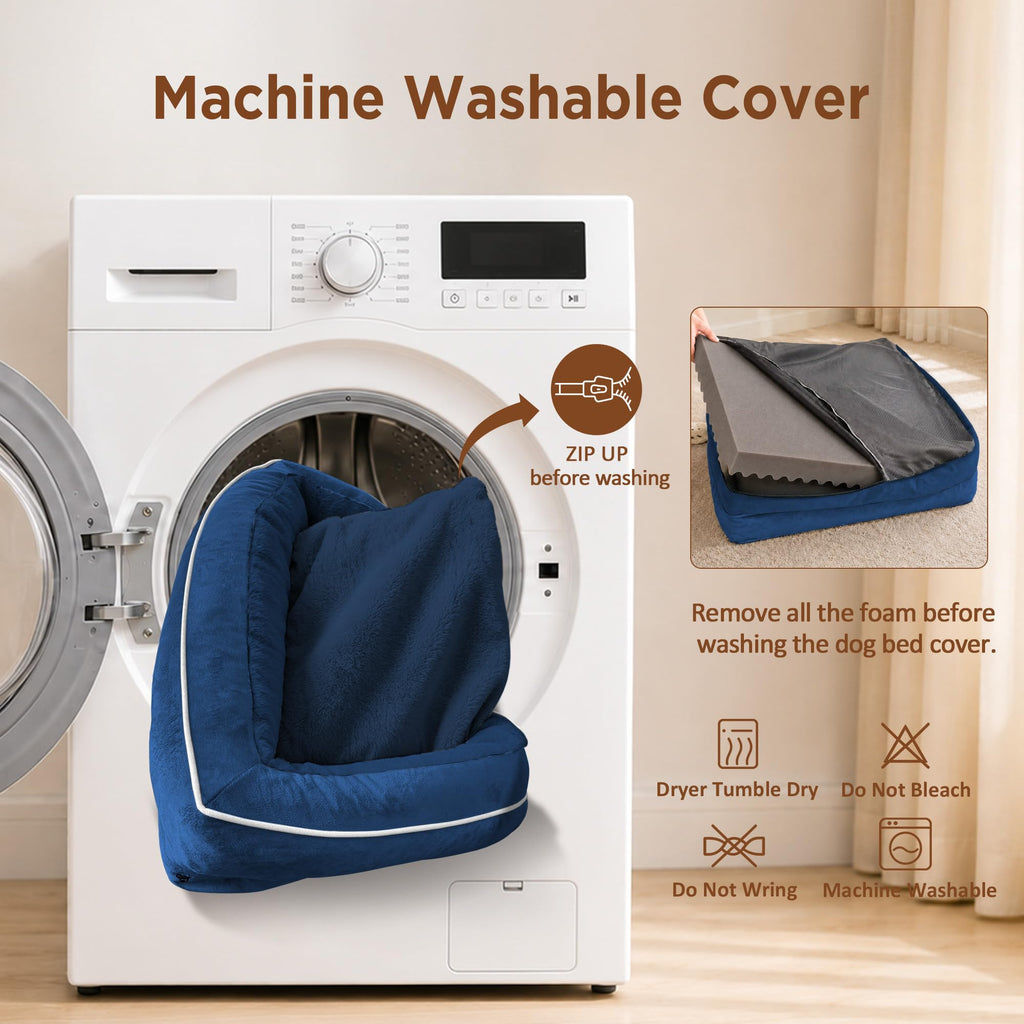 Comfort Expression Waterproof Orthopedic Dog Beds for Extra Large Dog